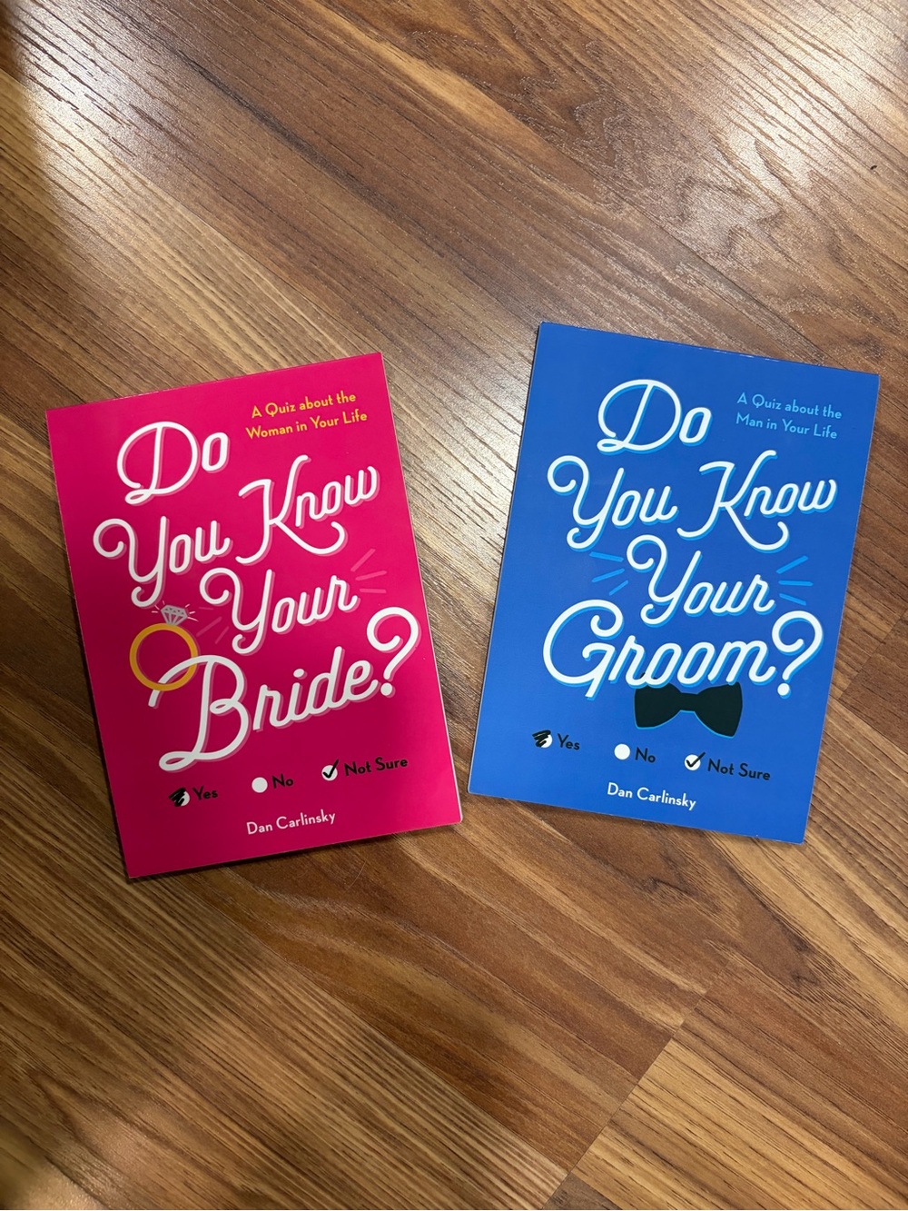 Do You Know Your Bride/Groom? Party Quiz Game by Dan Carlinsky